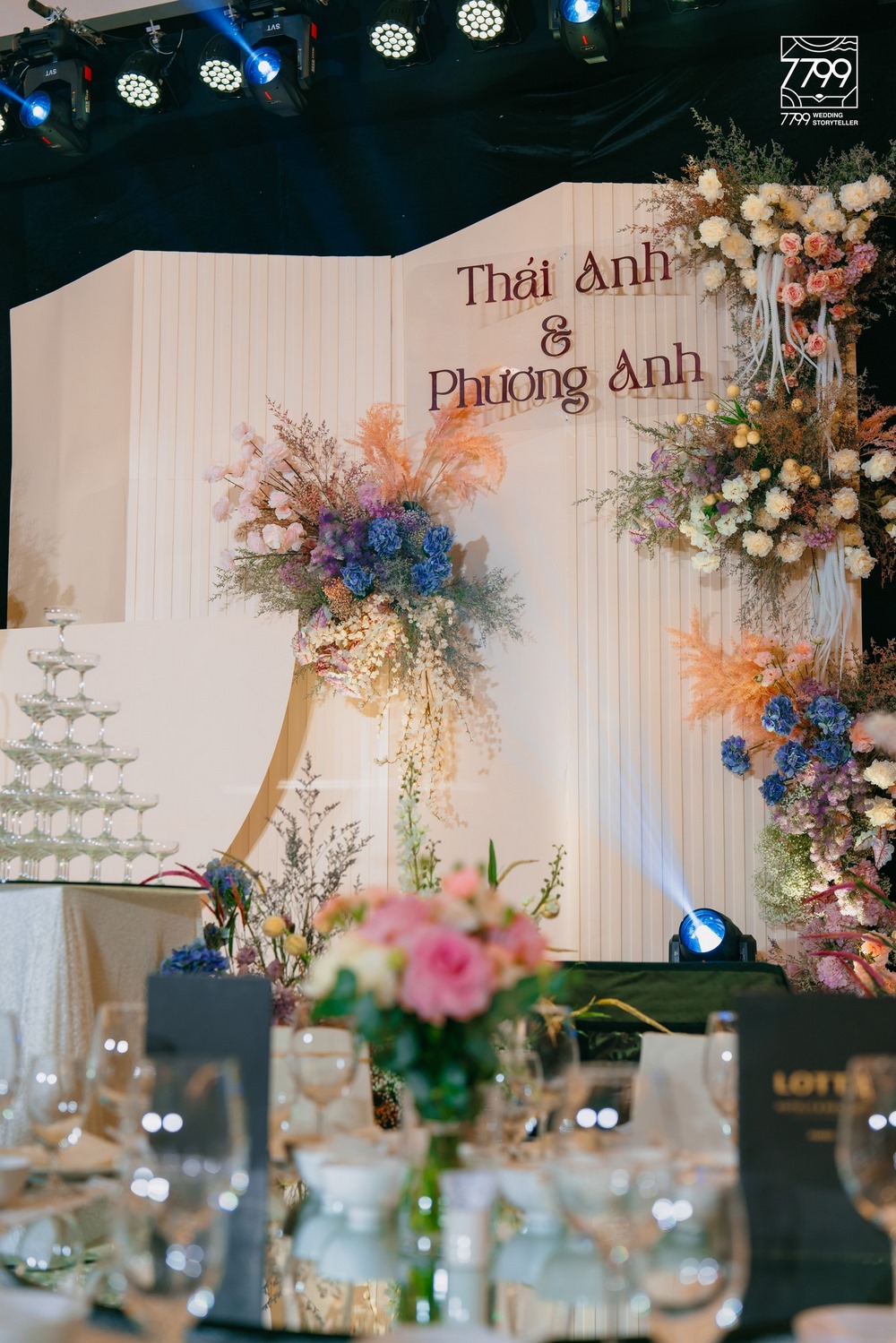 Ý tưởng Decor lễ cưới Lotte Hotel Hanoi Concept Ineffable Style