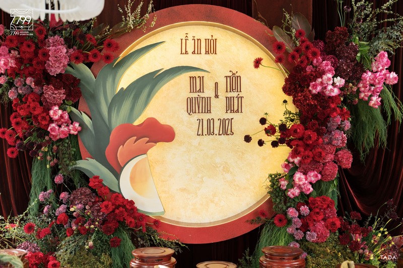 Decor cưới tôn vinh văn hoá dân tộc Việt Nam