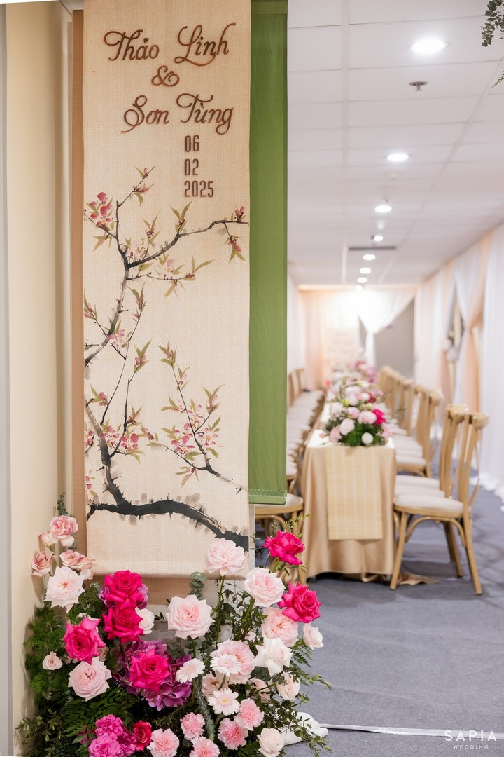 Decor cưới tôn vinh văn hoá dân tộc Việt Nam