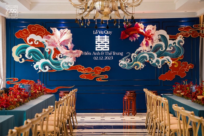 Decor cưới tôn vinh văn hoá dân tộc Việt Nam