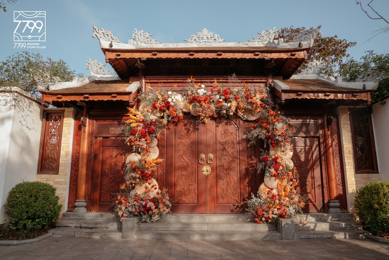 Decor cưới tôn vinh văn hoá dân tộc Việt Nam