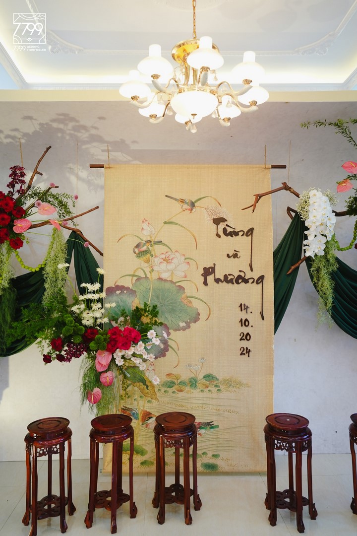 Decor cưới tôn vinh văn hoá dân tộc Việt Nam