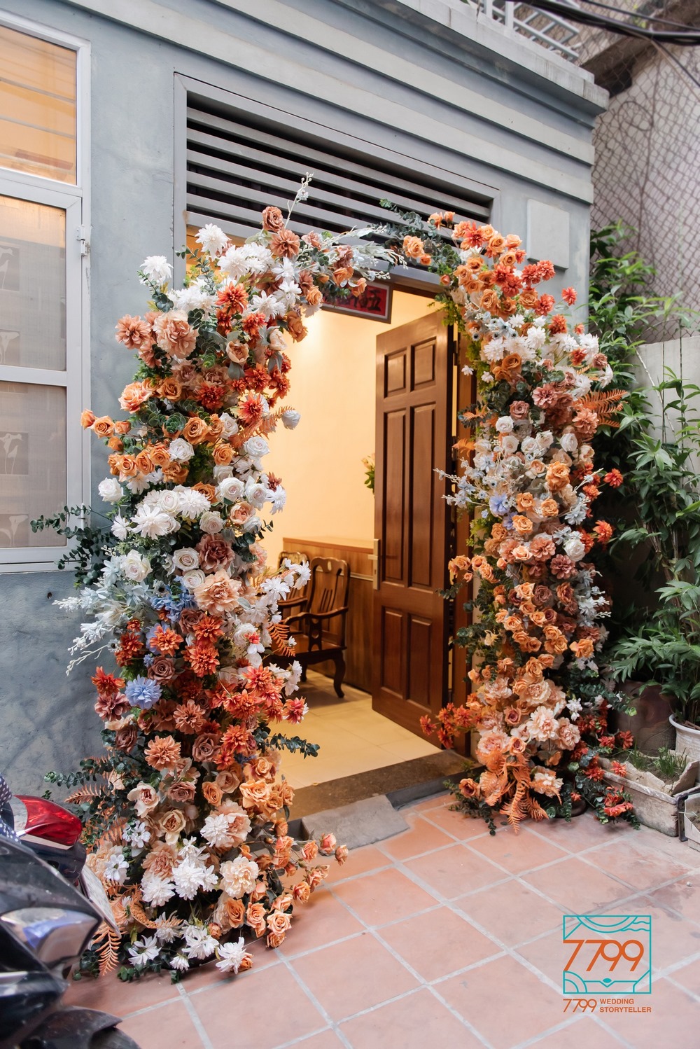 Mẫu cổng hoa cưới đẹp 2022