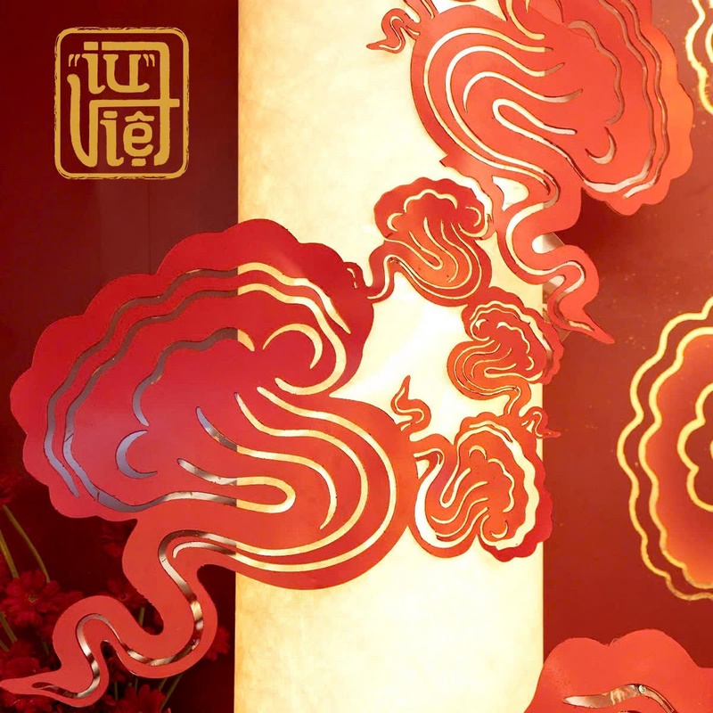 Nguồn cảm hứng decor lễ vu quy tone đỏ