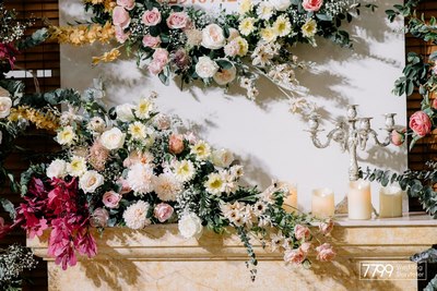 Tím lilac - Tận dụng nội thất trong trang trí cưới với tông màu hot trend 