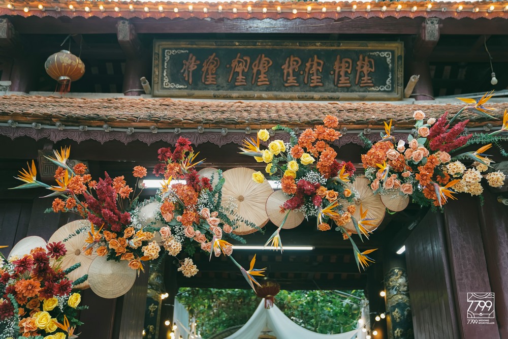 Trang trí đám cưới Bắc Ninh Với Wedding Concept Nón Quai Thao