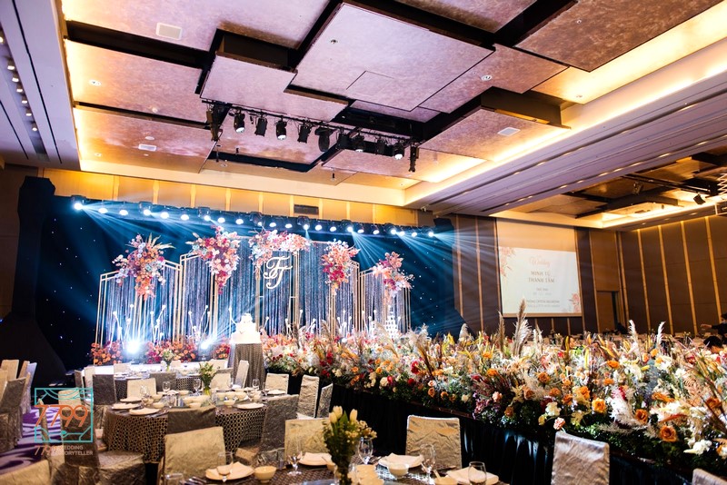 Trang trí đám cưới tại khách sạn Lotte Hà Nội
