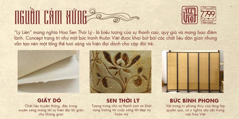 Cảm hứng trang trí đám cưới hoa sen