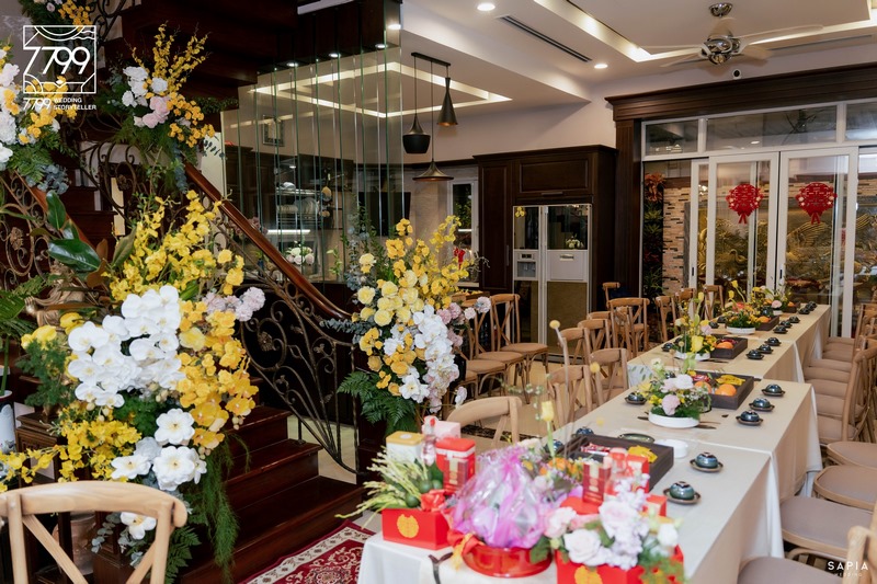 Cảm hứng trang trí đám cưới hoa sen