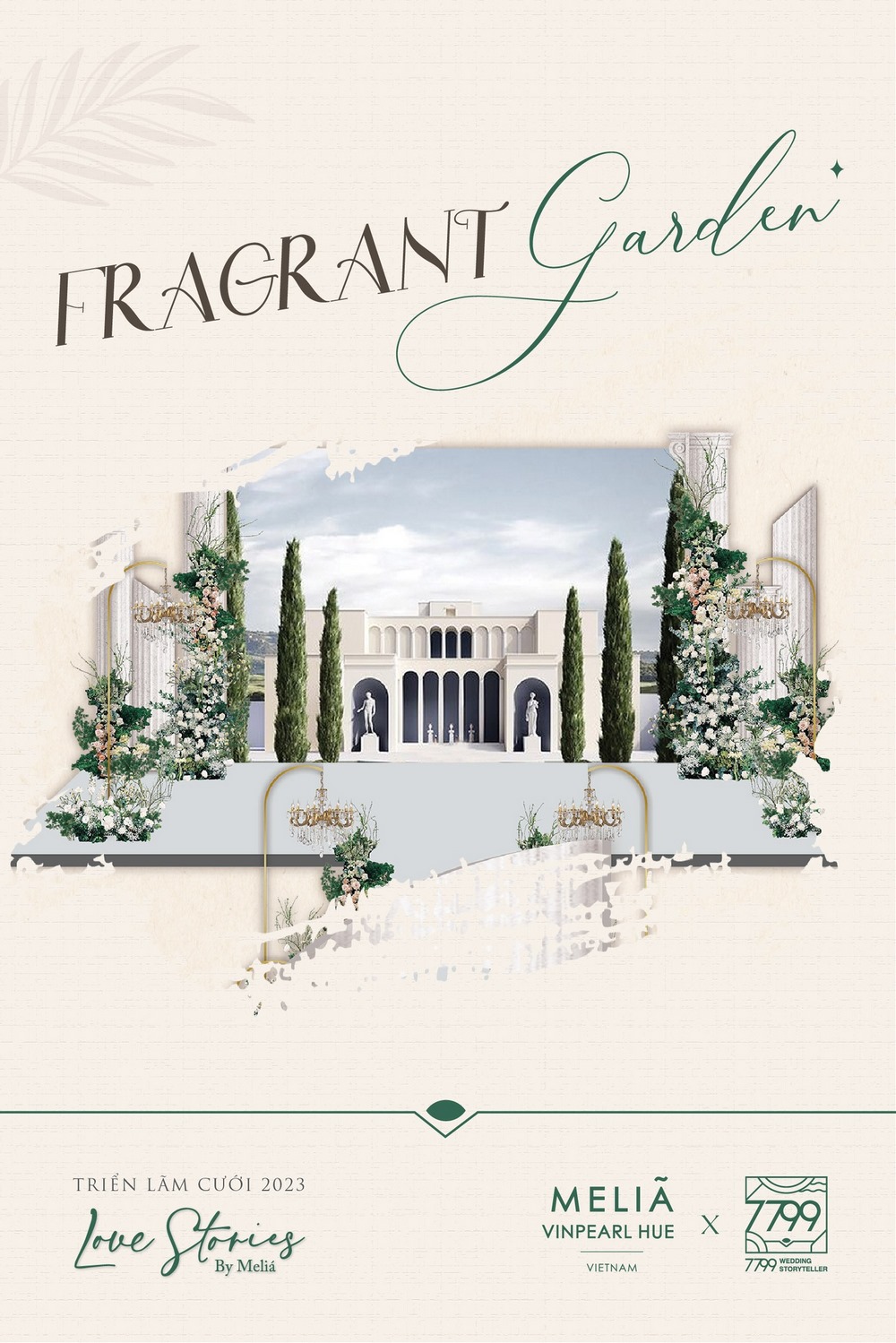 Concept The Fragrant Garden - Khu vườn của những thần thoại sẽ lần đầu xuất hiện tại Melia Vinpearl Hue 