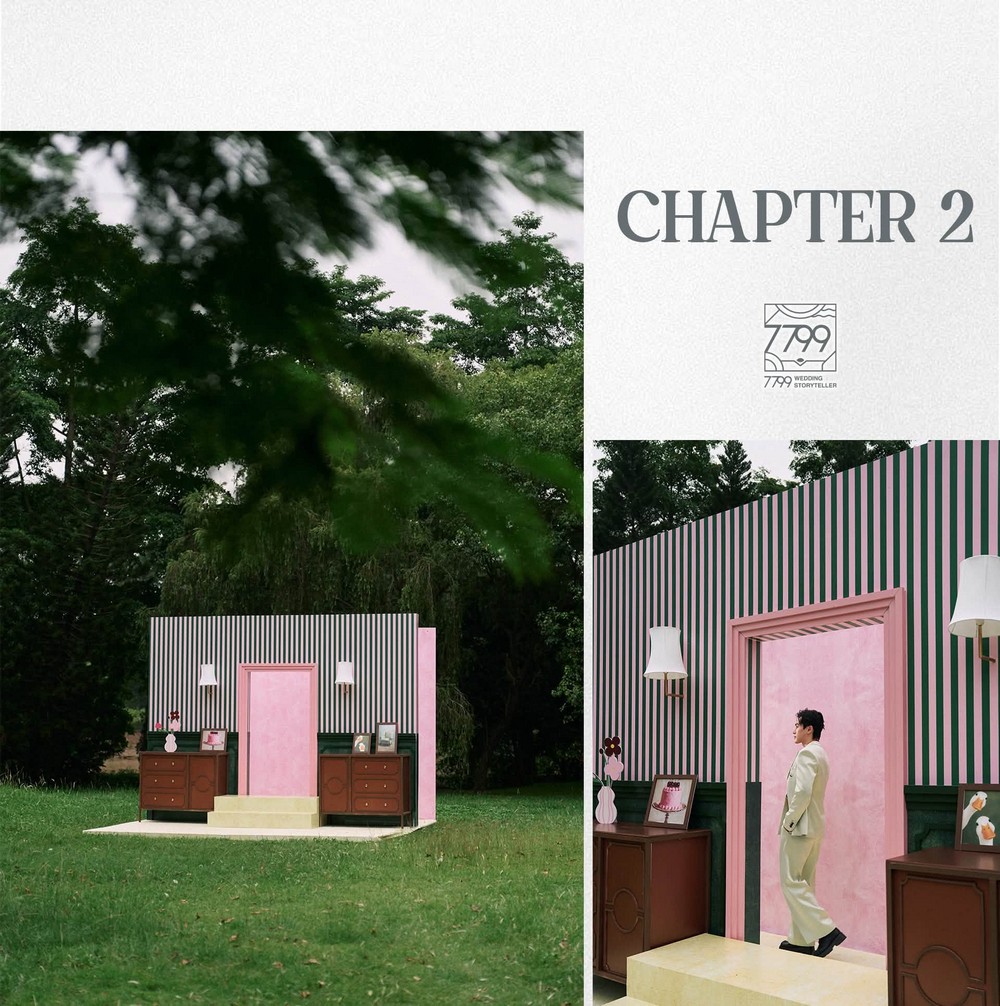 Concept cưới 3 chapter lấy cảm hứng từ Wes Anderson
