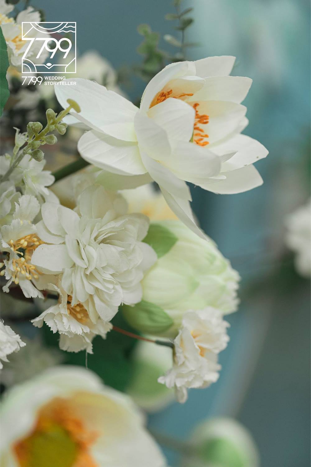 Trang trí hoa lụa - Wedding decor gia tiên Đà Nẵng