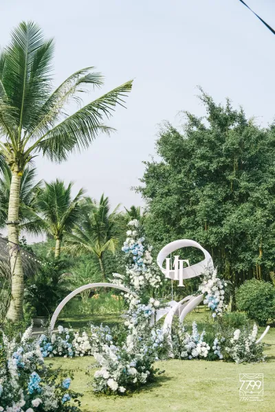 Tiệc cưới ngoài trời tại The Garden Bistro Ecopark <br> Gia Hân & Cao Thắng