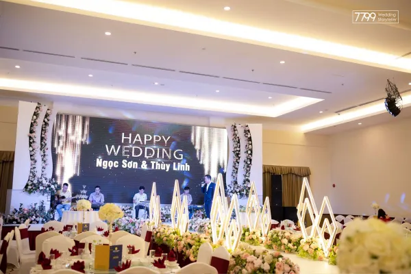 Lễ cưới Ngọc Sơn - Thùy Linh tại Sài Gòn - Phú Thọ Hotel