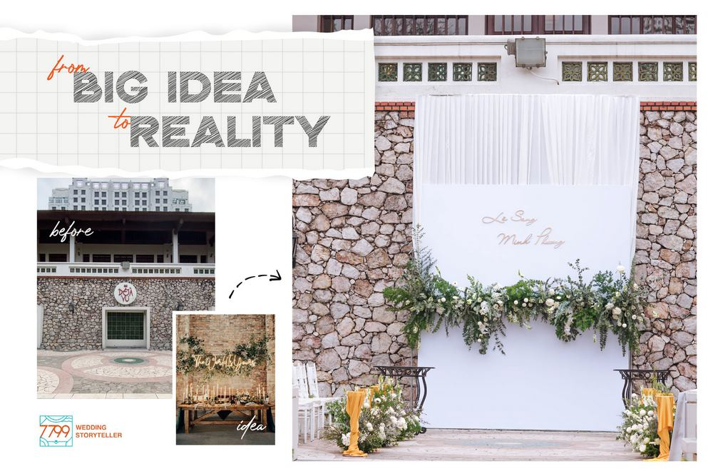 Khách sạn Sheraton Hanoi Hotel - Hành trình thực hiện hoá ý tưởng tiệc cưới ngoài trời - From Big Idea to Reality