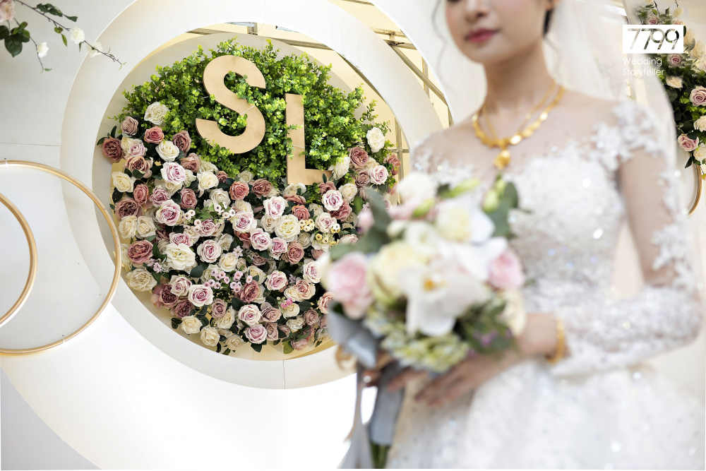 Trang trí đám cưới bằng hoa lụa thiết kế - con át chủ bài của nhà 7799