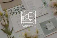 Ấn tượng đầu ngây ngất cùng 7799 Wedding Invitation & Gift