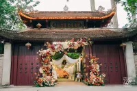 Trang trí đám cưới Bắc Ninh Với Wedding Concept Nón Quai Thao